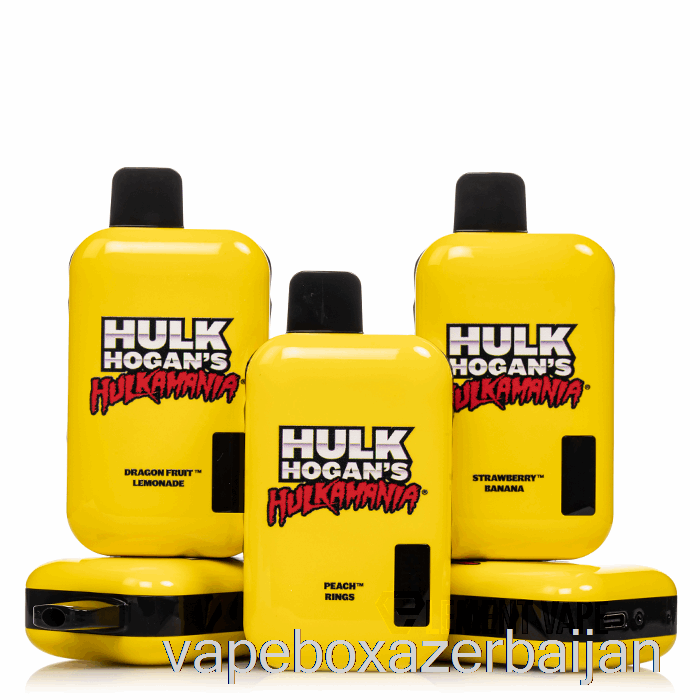 E-Juice Vape Hulk Hogan Hulkamania 8000 Disposable White Gummy